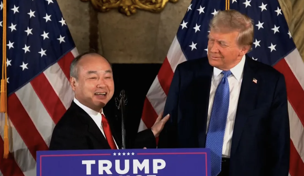 软银孙正义向特朗普承诺对美国投资1000亿美元!创造10万就业岗位